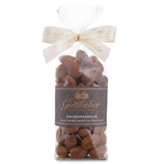 Cacao almonds in a bag, 180g