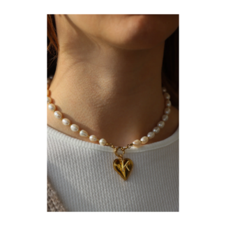 Collier Big Sonia Pearl Love