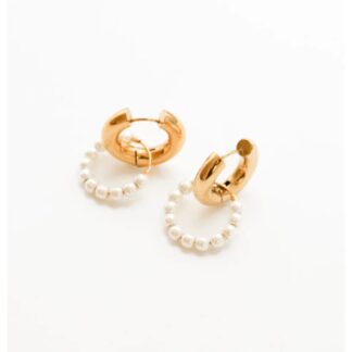 Coco Pearl Hoop