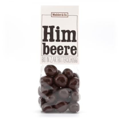 Raspberries in dark chocolate | Mahler own brand